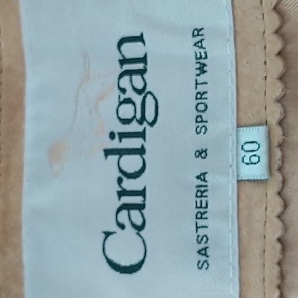 CARDIGAN Suede (Piel) Zippered Jacket 60 EU - Picture 10 of 11